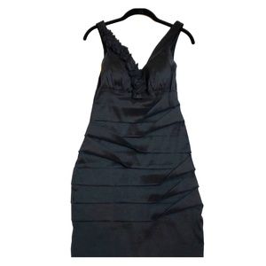City Studio Black Party Dress